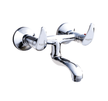 Buy Wall Mixer (non Shower Arrangement) With Connection Legs And Wall Flanges