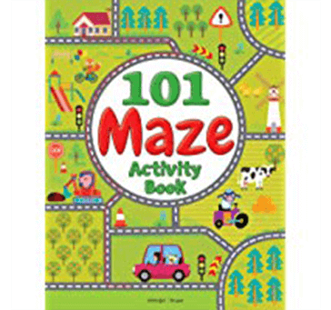 Buy 101 Maze Activity Book: Fun Activity Book For Children