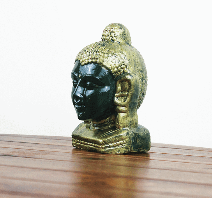 Green Small Buddha