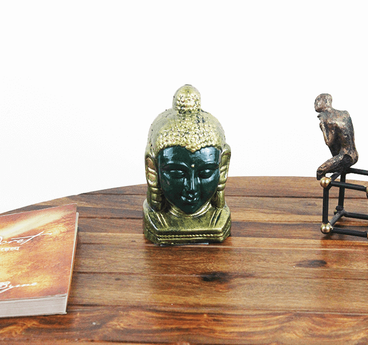 Green Small Buddha