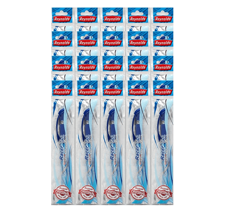 Reynolds Racer 0.5mm Needle Point Gel Pens (Blue)