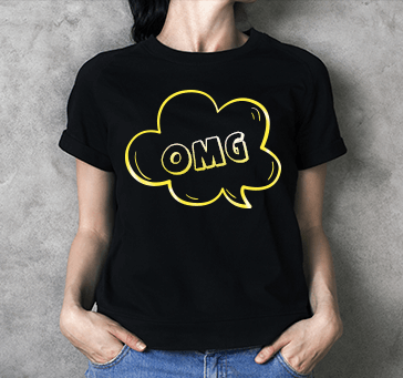 Buy OMG Graphic Tshirt