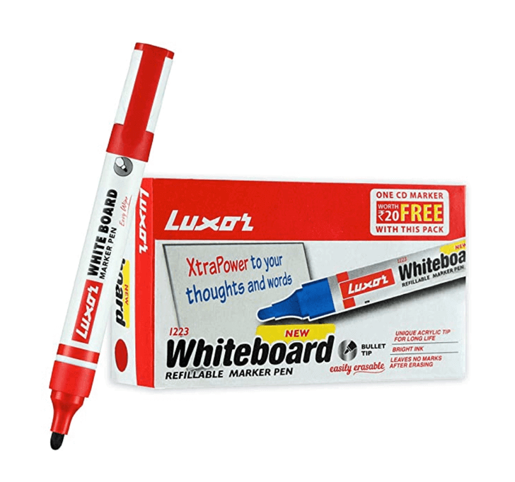 Buy Luxor Whiteboard Marker Pen (Red)