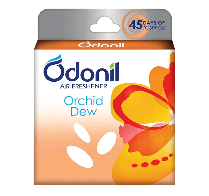 Buy Odonil Air Freshener Blocks - 50g (Orchid Dew)