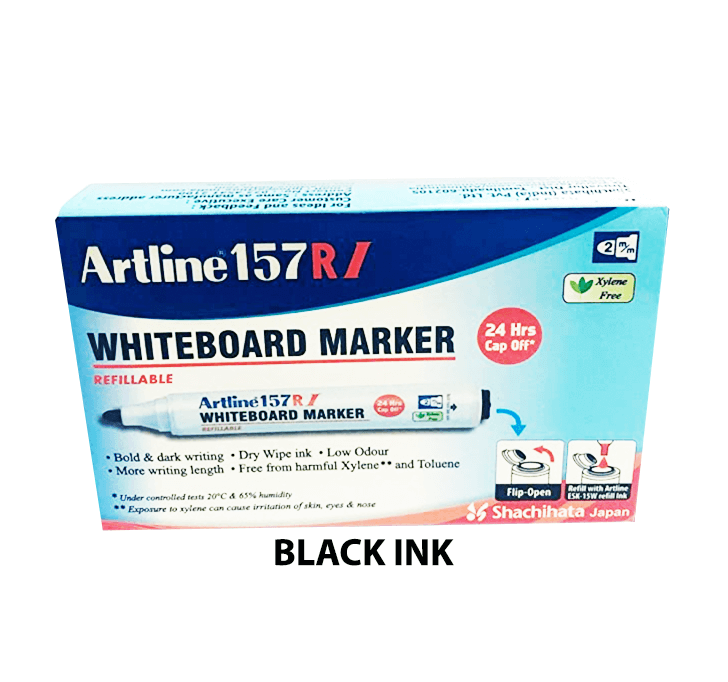 Buy Artline 157 RI (Black Ink) (1 Marker) White Board Marker
