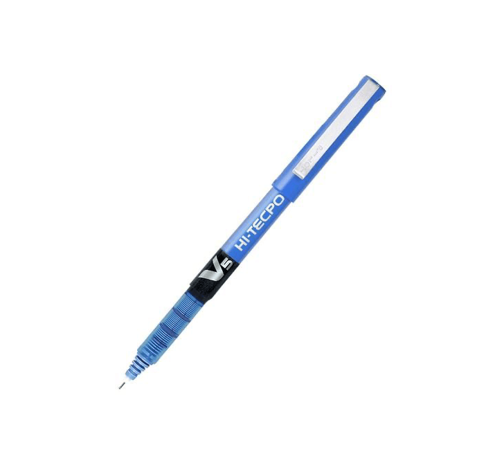 Buy PILOT Hi-tecpoint V5 Roller Ball Pen  (Pack Of 12, Blue)