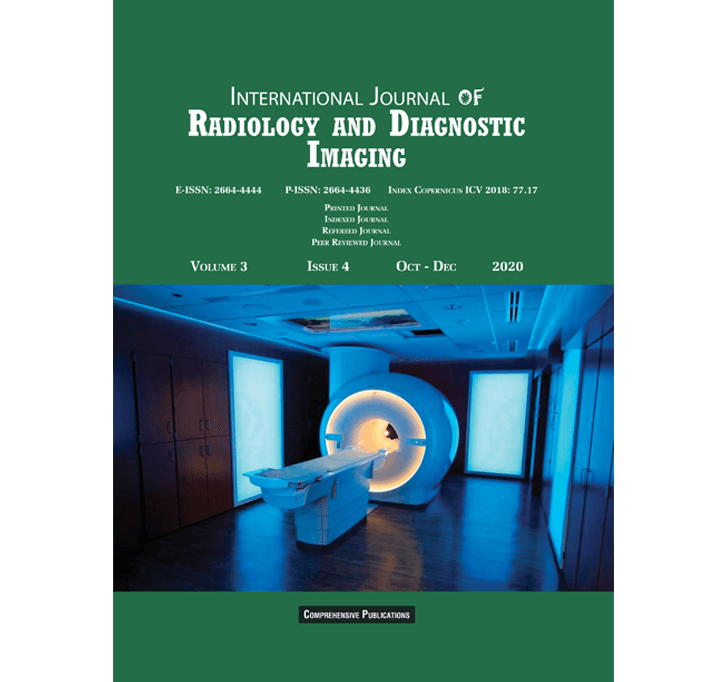 Buy International Journal Of Radiology And Diagnostic Imaging