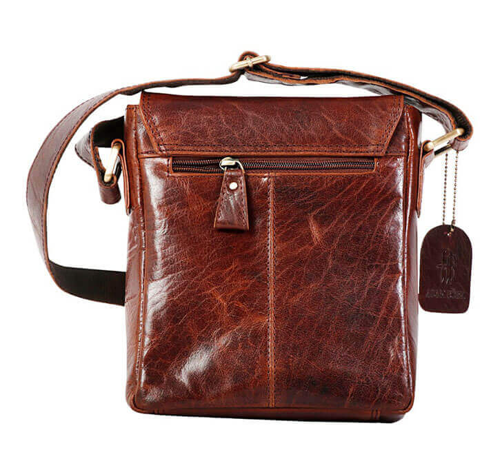 ADAM BURK Porto Cross Body Leather Bag