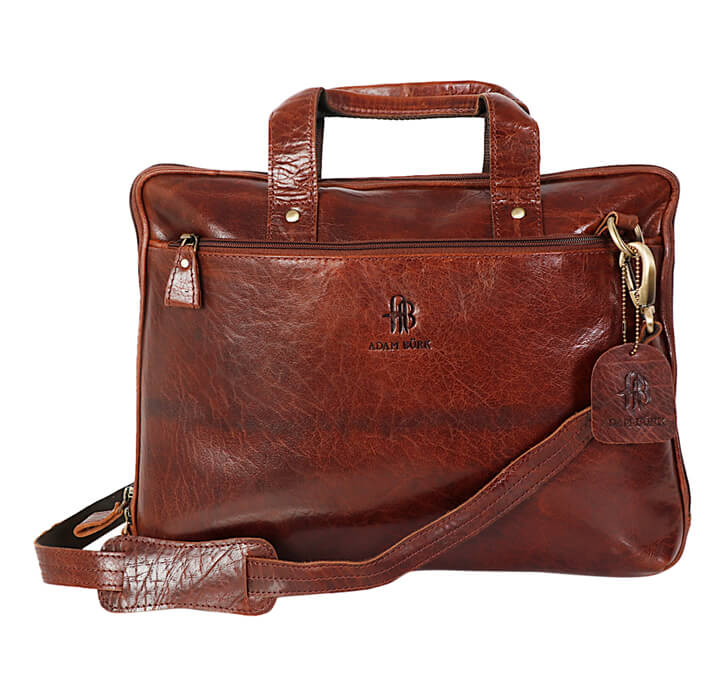 Buy ADAM BURK Roxy Leather Bag (Laptop Bag)