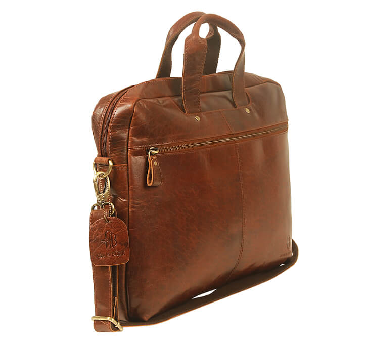 Buy ADAM BURK Chester Leather Bag (Laptop Bag)