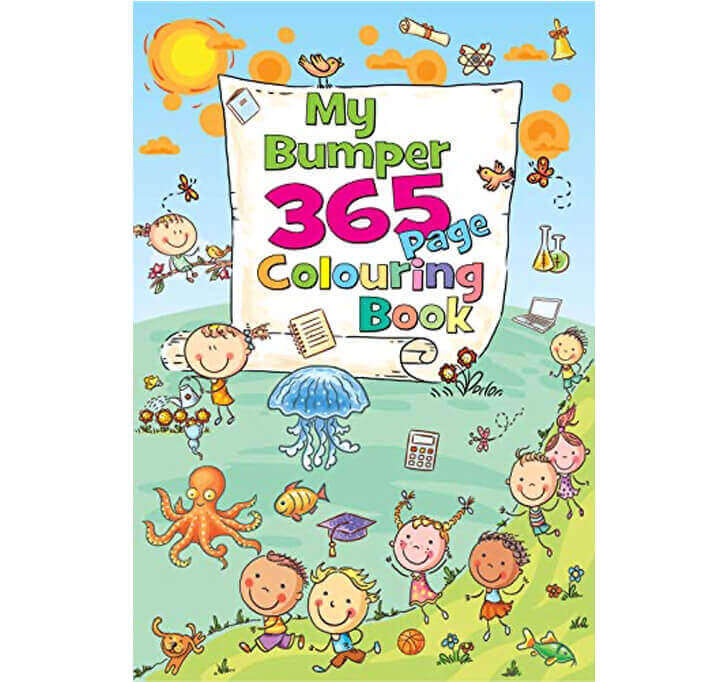 Buy My Bumper 365 Page Colouring Book