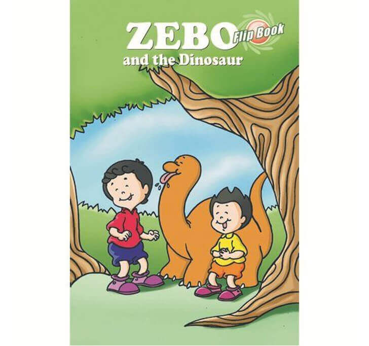 Buy Zebo And The Dinosaurs Flip Book