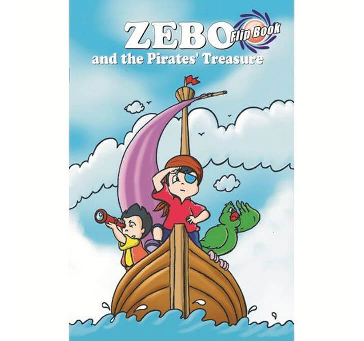 Buy Zebo And The Pirates Treasure Flip Book