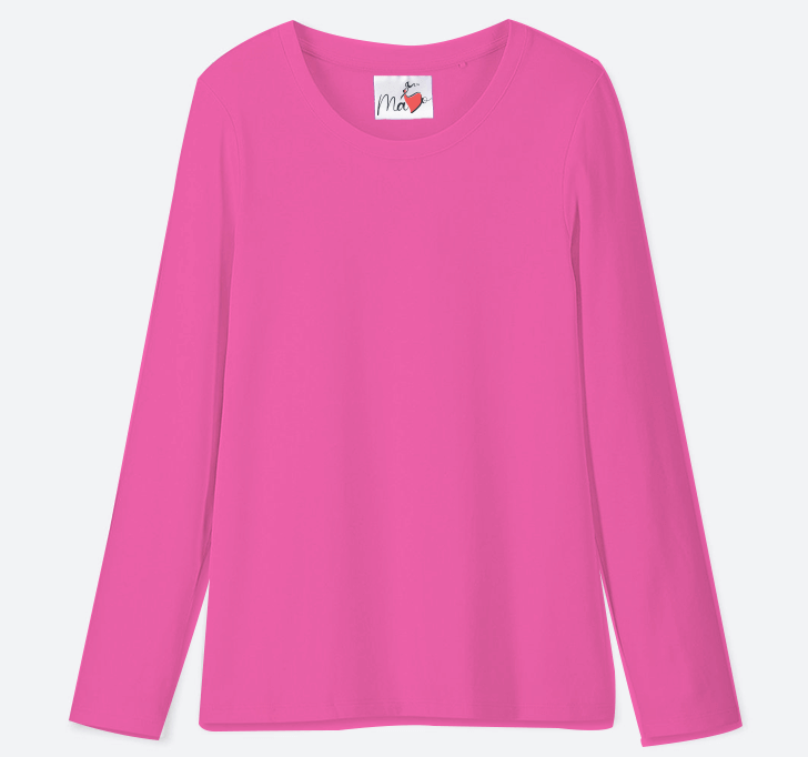 Buy MaYo Girl Hot Pink T-Shirt