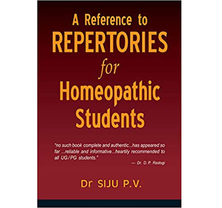 Buy A REFERENCE TO REPERTORIES FOR HOM.STUDENTS