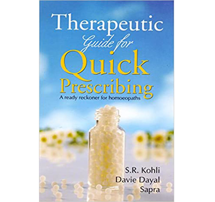 Buy Therapeutic Guide For Quick Prescribing A Ready Reckoner For Homoeopaths 