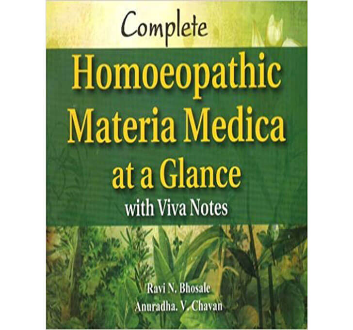 Buy COMPLETE HOMOEOPATHIC MATERIA MEDICA AT A GLANCE