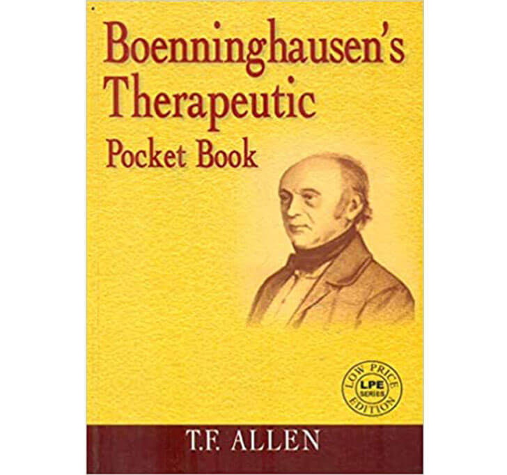 Buy BOENNINGHAUSENS THERA. POCKET BOOK