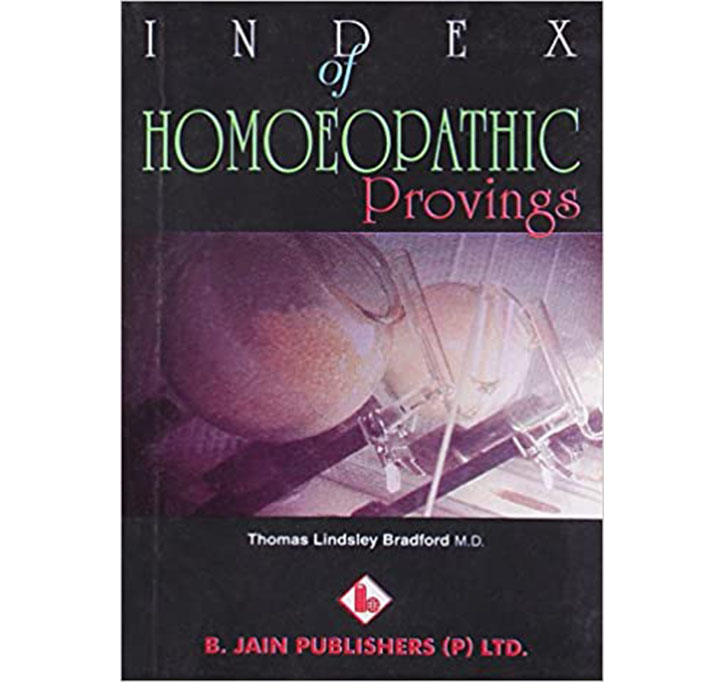 Buy Index To Homoeopathic Provings