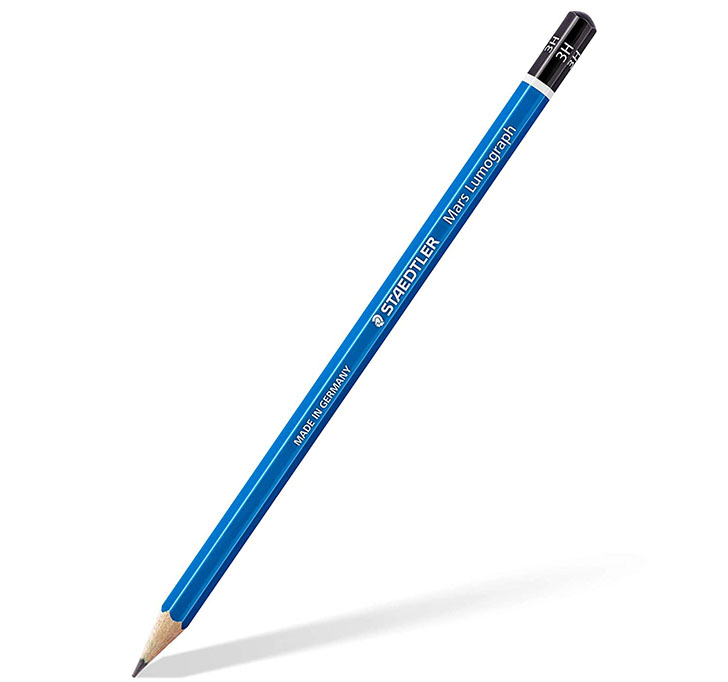 Staedtler Mars Lumograph 100-3H Pencil (Box Of 12)