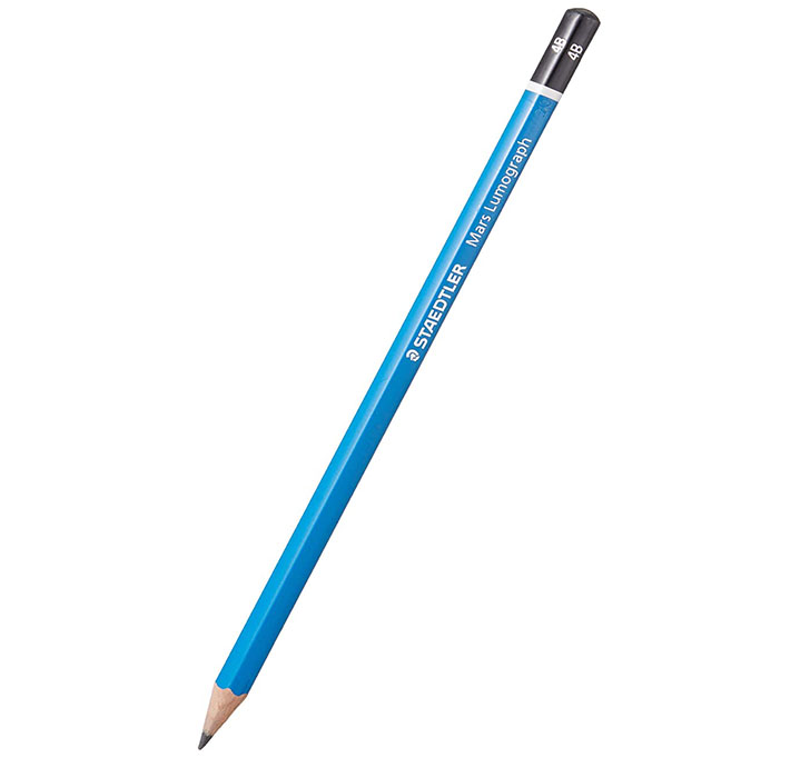 Buy Staedtler 1004B Lumograph Pencil, Blue Barrel