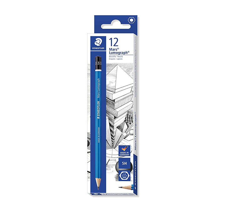 Staedtler Mars Lumograph 100-5H Pencil (Box Of 12)