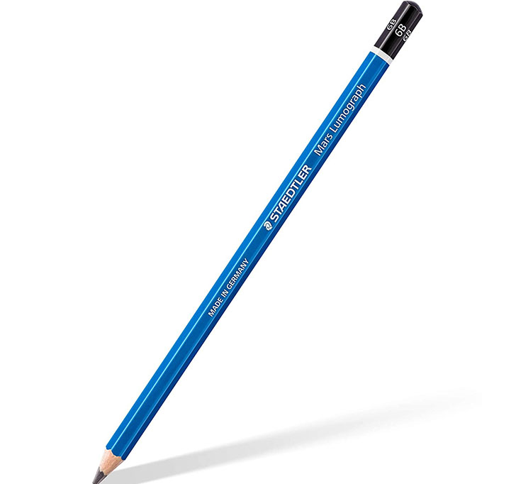 Staedtler Mars Lumograph 6B Pencil, Pack Of 12