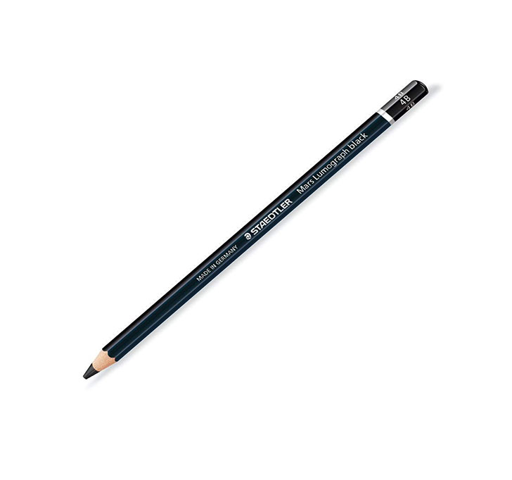 Buy Staedtler Lumograph Black Artist 4B Pencil Set - Pack Of 12