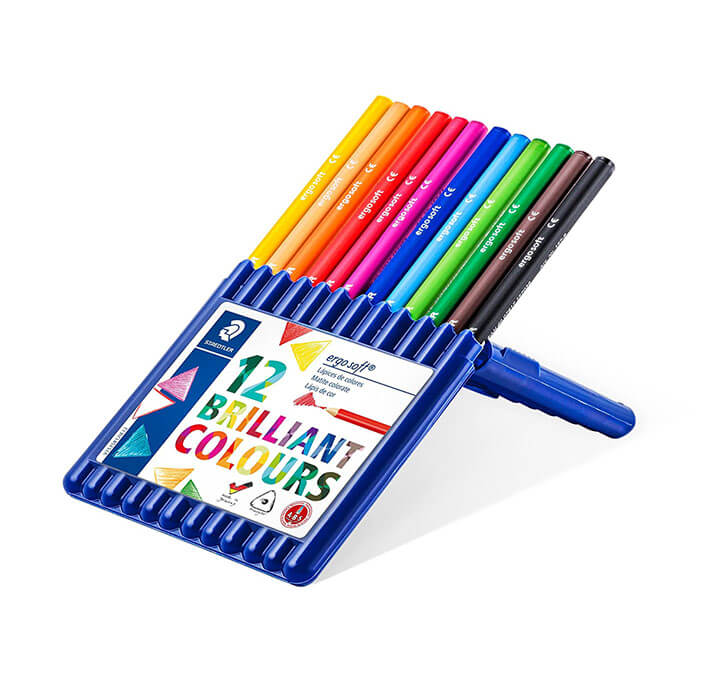 Buy Staedtler Ergosoft Colored Pencils - Set Of 12, Multicolor