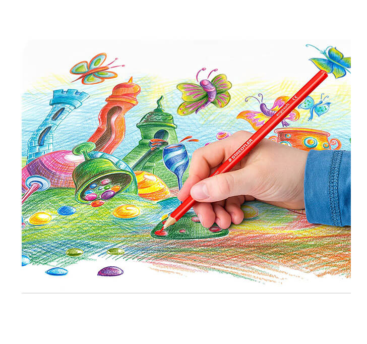 Buy Staedtler Ergosoft Colored Pencils - Set Of 12, Multicolor