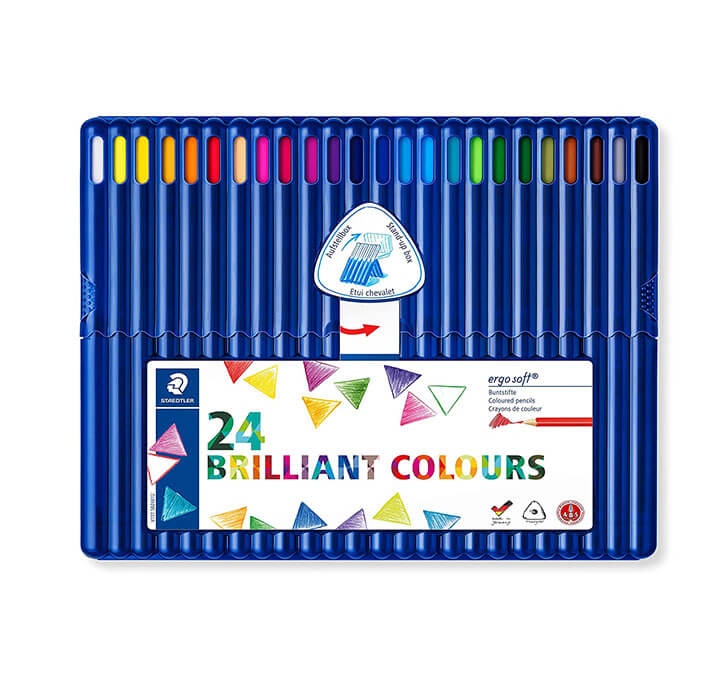 Buy Staedtler Ergosoft Colored Pencils - Pack Of 24 Colors