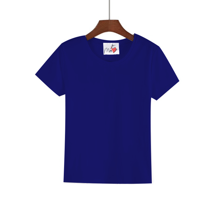 Buy MaYo Girl Midnight Blue Half Sleeve T-Shirt