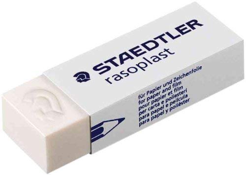 Buy Staedtler Rasoplast Phthalate And PVC Free Eraser, Pack Of 40