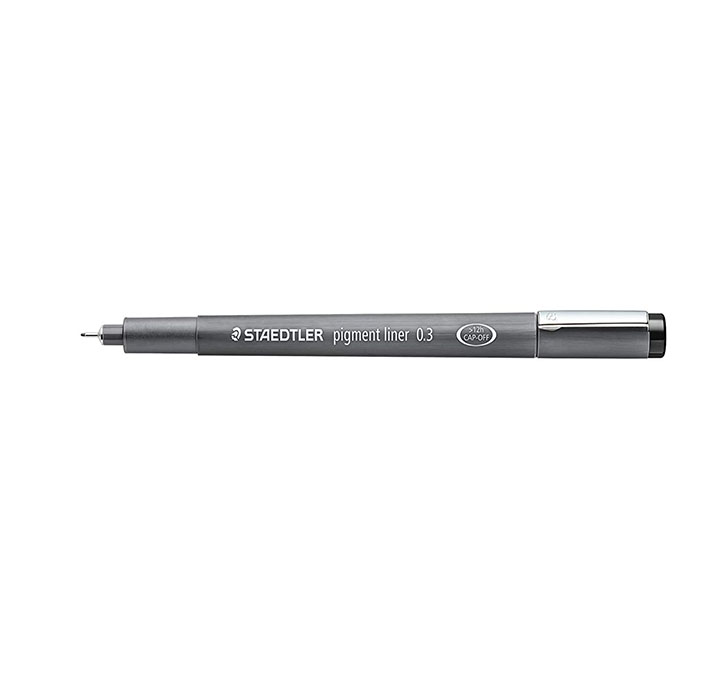 Buy Staedtler 308 03-6 BK1 Pigment Liner Pen Set - Pack Of 1 (Violet)