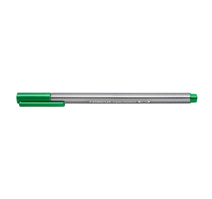 Buy Staedtler Triplus Fineliner Marker Pen - 0.3 Mm - Green