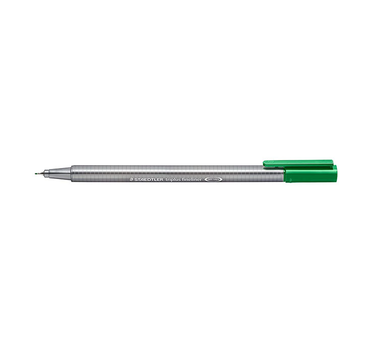 Staedtler Triplus Fineliner Marker Pen - 0.3 Mm - Green