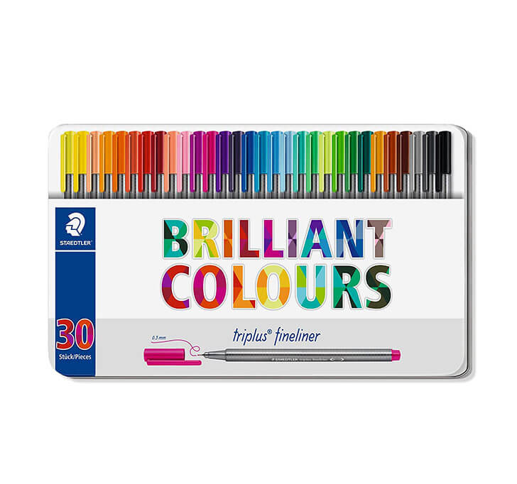 Buy Staedtler Fineliner Color Pen Set - Pack Of 30