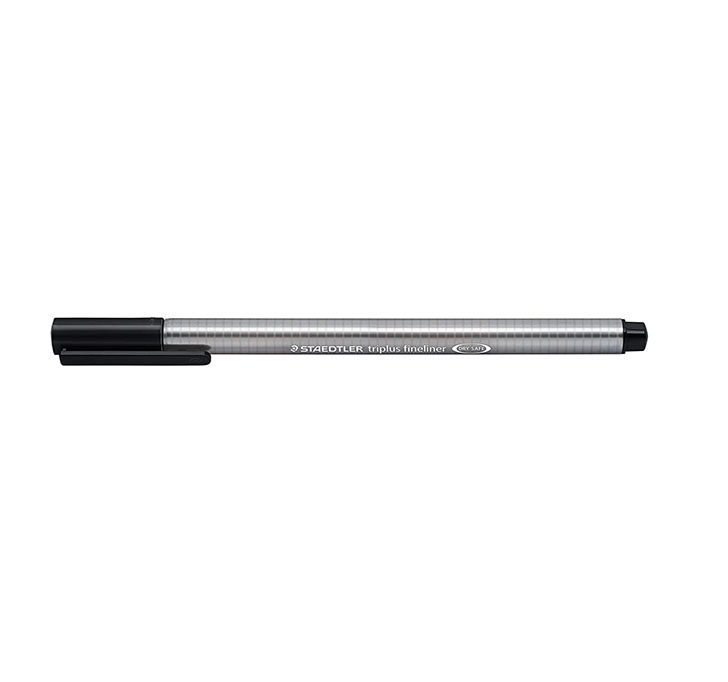 Staedtler 334 SB4 Triplus Fineliner Pen - Pack Of 4 (Multicolor)