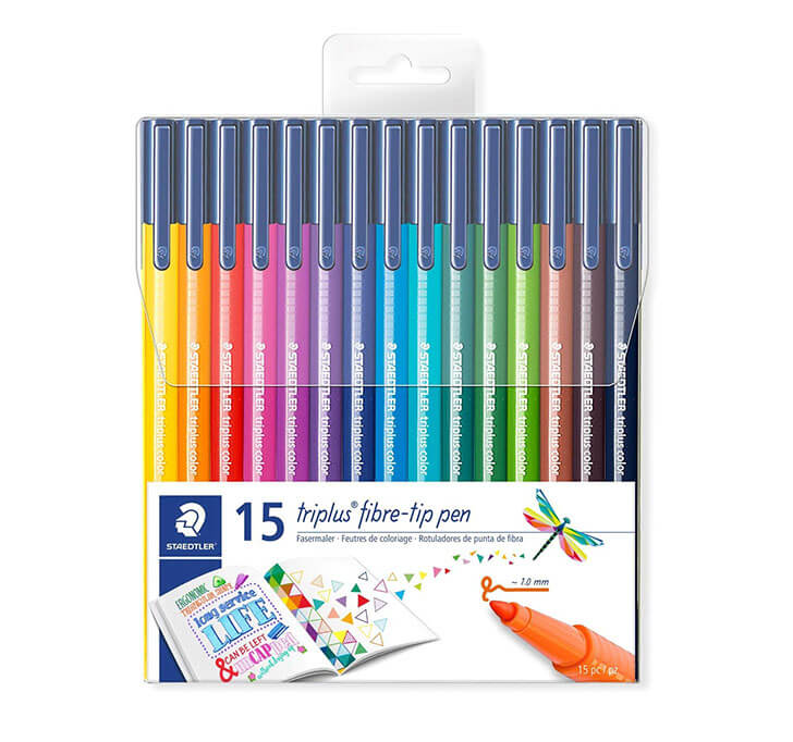 Buy Staedtler Triplus Colour 323ÿTB15ÿFelt-Tip Pens