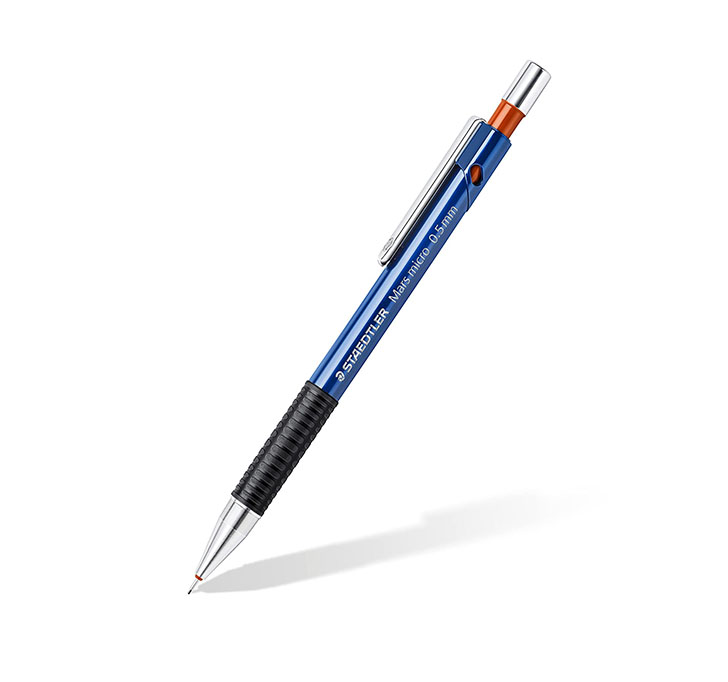 Staedtler Mars Micro 775 0.5 Mm Mechanical Pencil With 1 Pack Lead Tube