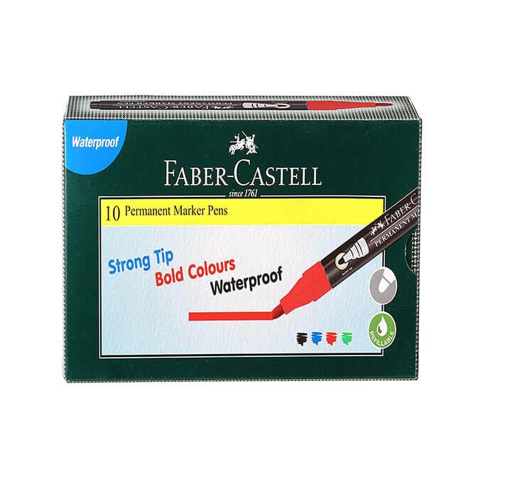 Buy Faber-Castell Permanent Marker Pen (Red)