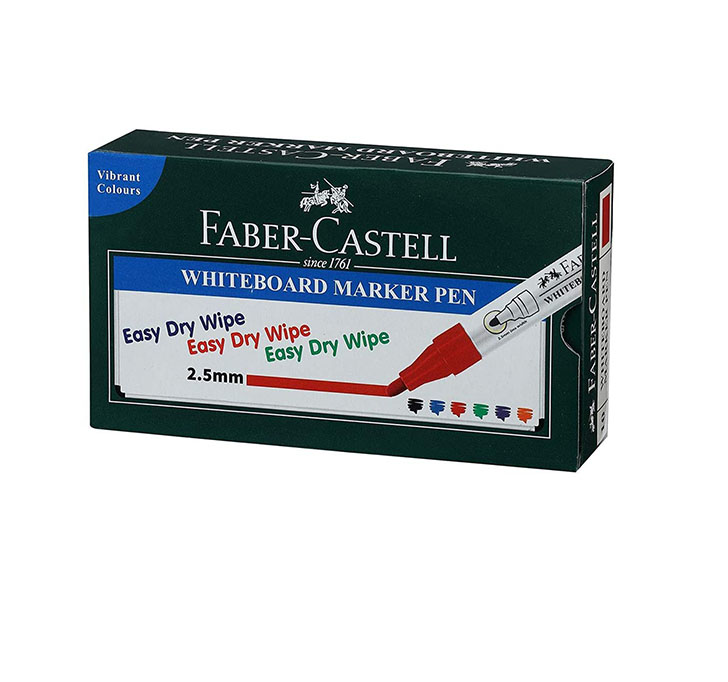 Buy Faber Castell Whiteboard Marker Pen, Red