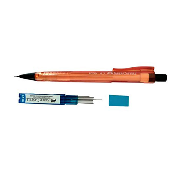 Buy Faber Castell Econ 0.5mm Mechanical Pencil With 5 Lead Tube