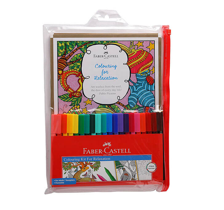 Buy Faber-Castell Coloring For Relaxation Kit 
