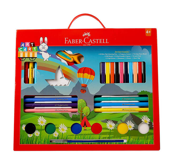 Buy Faber-Castell Art Care Kit With Paint Brush (Multicolor)