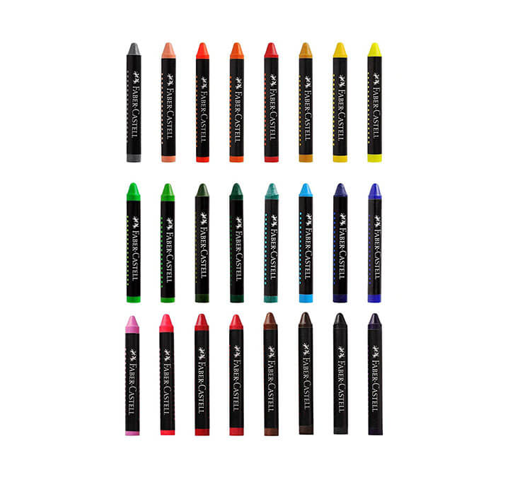 Faber-Castell Wax Crayon Set - 75mm