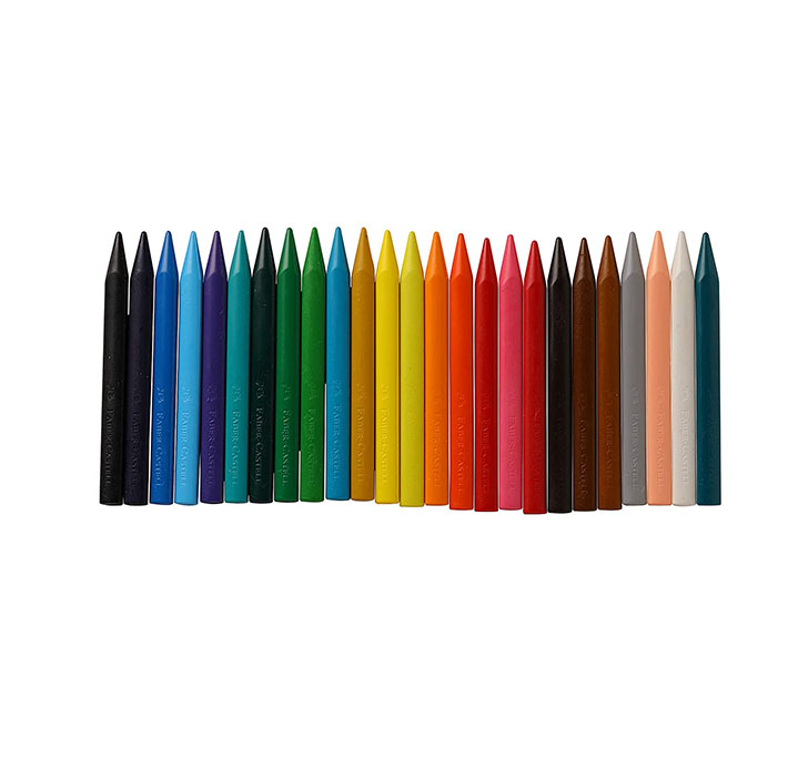 Faber-Castell Erasable Plastic Crayon Set