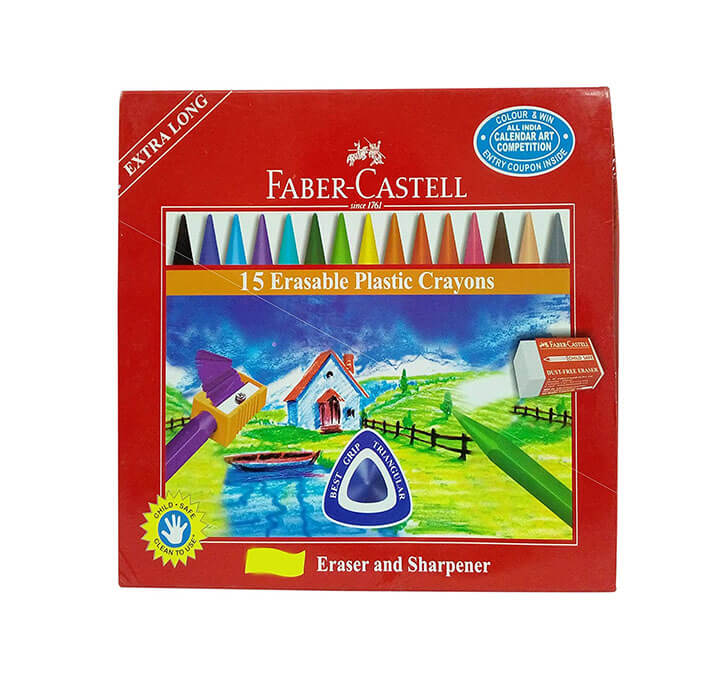 Buy Faber-Castell Smart Crayons 110 Mm Plastic Crayons 