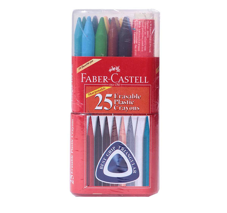 Buy Faber-Castell Erasable Crayons 