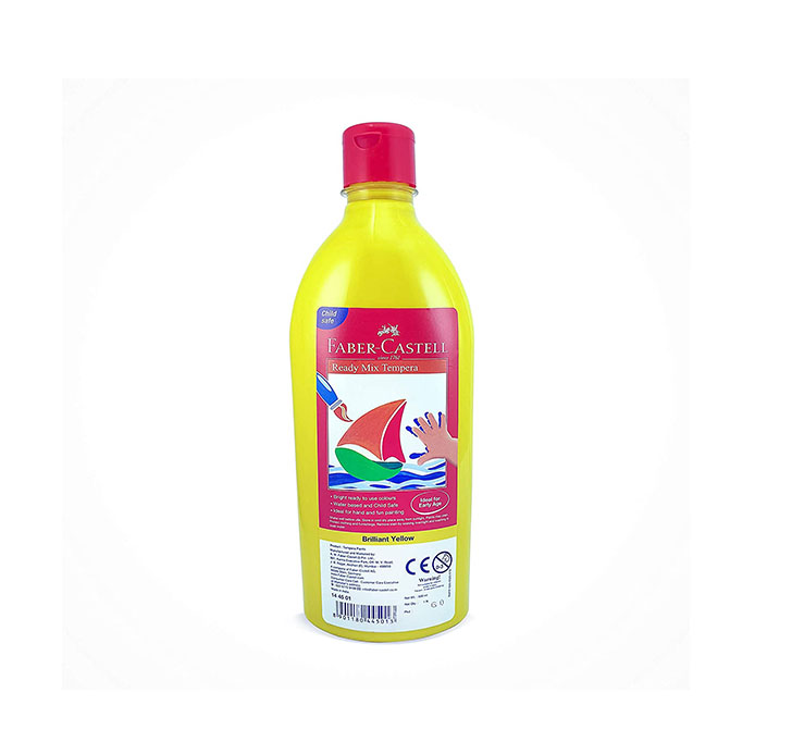 Buy Faber-Castell Ready-Mix Tempera Bottle (Brilliant Yellow)